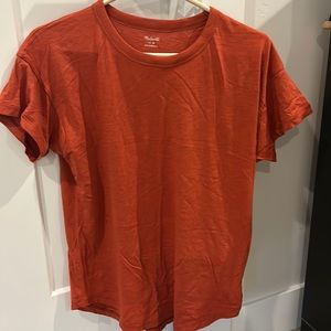 Rust madewell t shirt